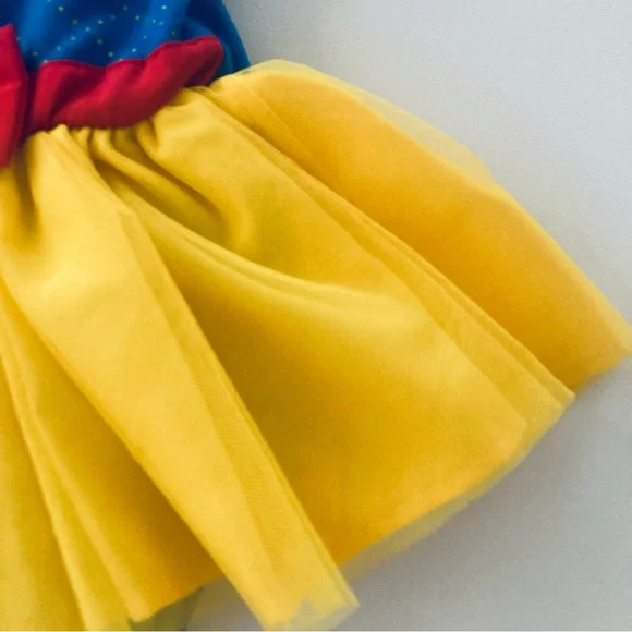 Disney Princess 12-18 Months Baby Girl Snow White Costume Tulle Dress - Picture 4 of 6